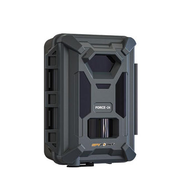 SPYPOINT Force 24 back panel highlights weatherproof housing for rugged hunts.