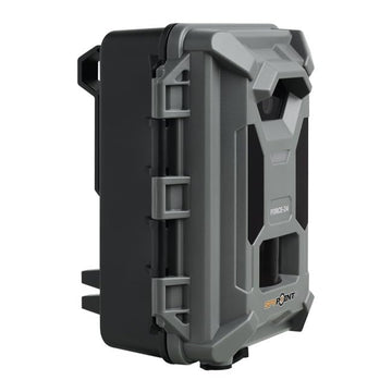 SPYPOINT Force 24 side sensors illustrate quick detection through brush.