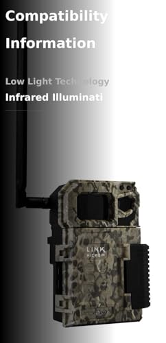 SPYPOINT Link-Micro-LTE infrared flash illuminates night shots clearly