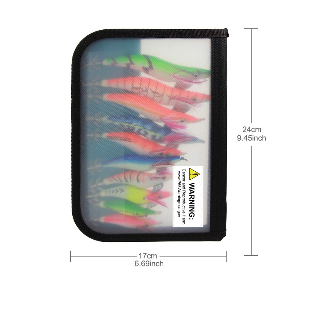 Shrimp feathered sides showing natural sinking angle