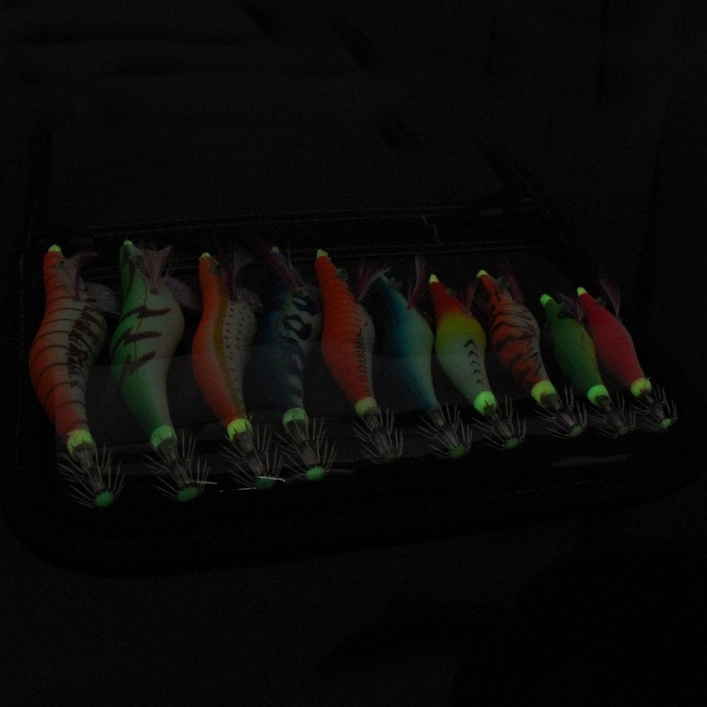 Color variety of lures for different water conditions