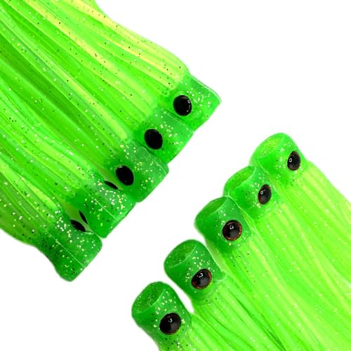 Squidnation Slammer Chugger 3-inch length fits ballyhoo setups for trolling.