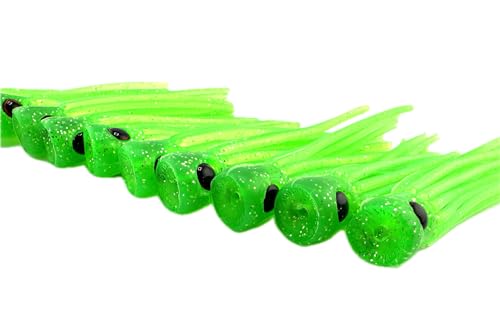Squidnation Slammer Chugger attracting mahi-mahi with a lively wake.