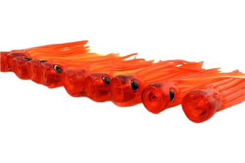 Squidnation Slammer Chugger red color-pack highlights vibrant hues for standout trolling.
