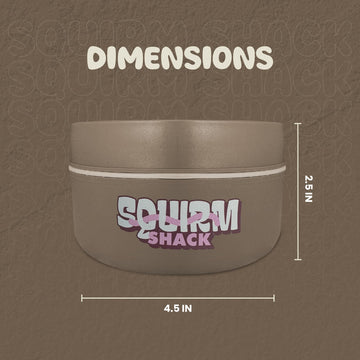 Squirm Shack premium insulation protects bait quality during long outings.