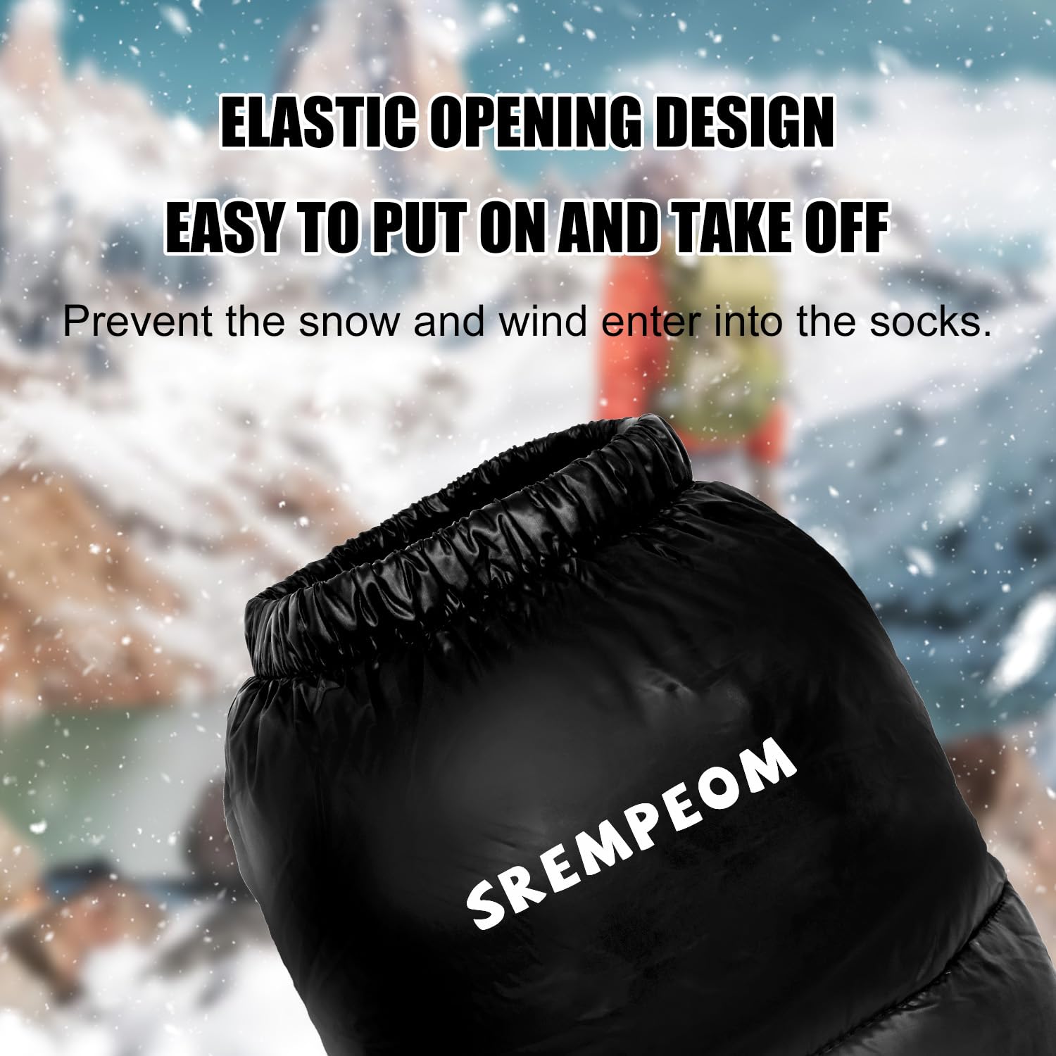 Srempeom duck-down fill closeup highlights premium warmth.
