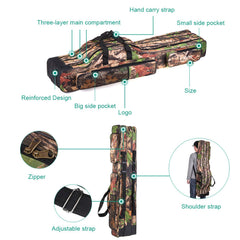 Srempeom fishing reel tackle storage compartments keep gear organized for quick access