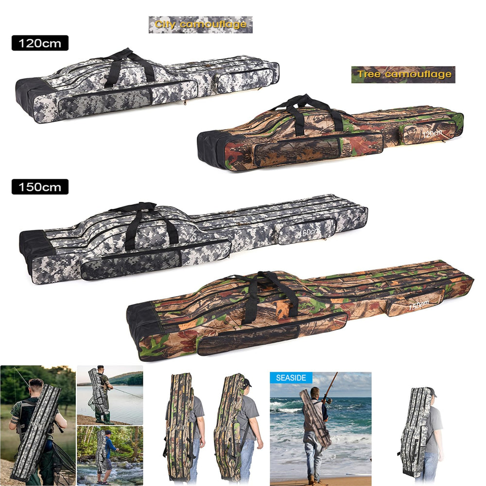 Srempeom travel-ready bag demonstrates compact packing for weekend fishing