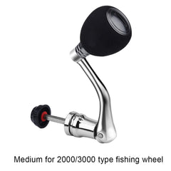 Srliya reel handle with EVA grip for comfortable, anti-slip operation.
