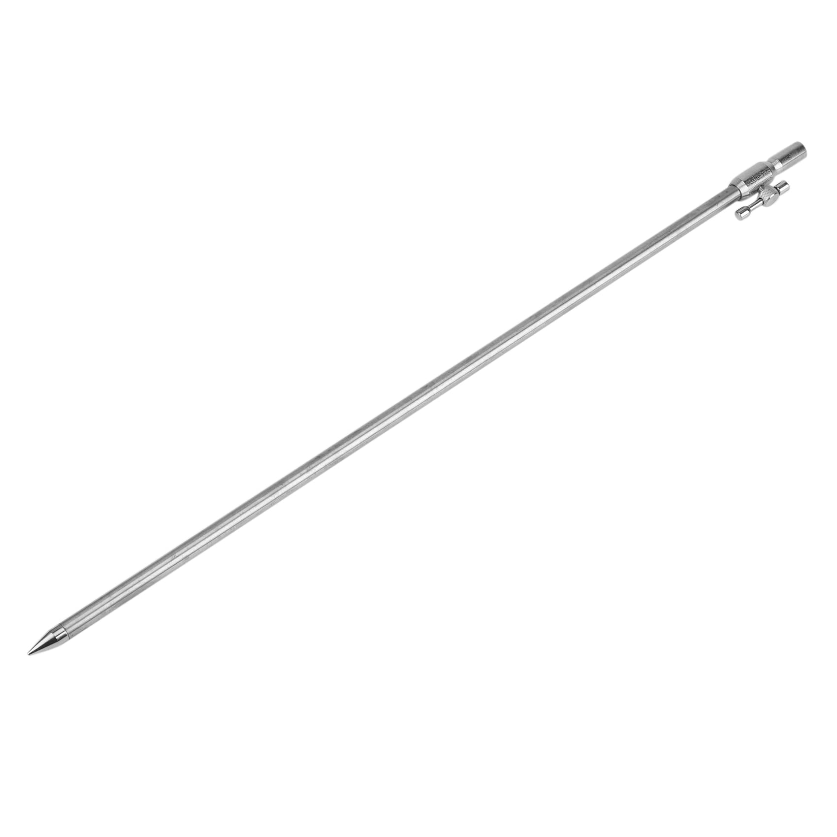 Srutueo extendable bankstick at full 100 cm reach for stable bite alarm positioning.