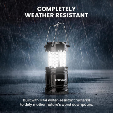 SSAV 4Pack lantern military-abs durable construction stands up to drops.