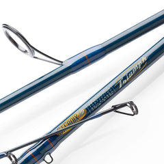 St. Croix Triumph Travel Spinning Rod in case, ready for travel and protection.