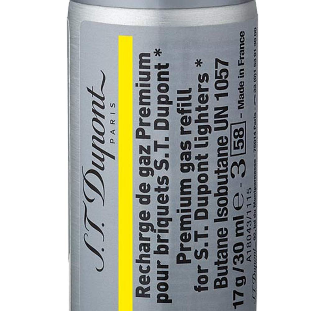ST Dupont Yellow Gold lighter compatibility image highlights seamless Line 2 lighter use.