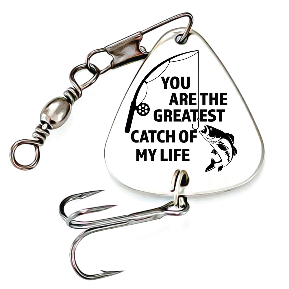 Lure and tin size dimensions: 1 x 1 1/4 inches and 4.25 x 3.25 inches