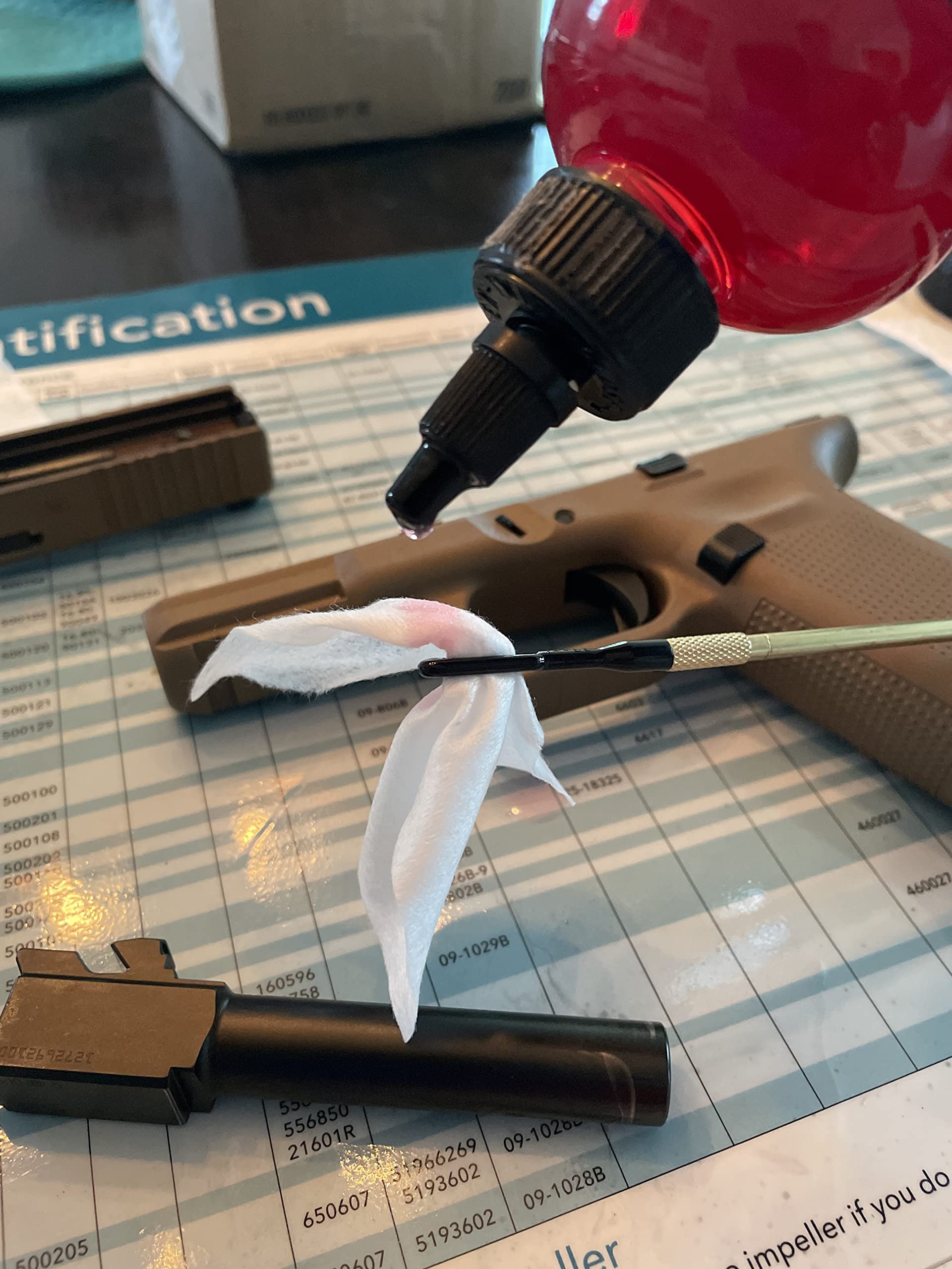 Rust and corrosion protection concept with Gun CLP