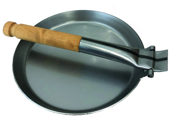 Stabilotherm jaegarstekpanna patina-development, develops rich patina with seasoning over time.