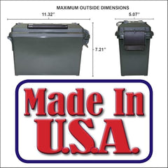 Stackable design for MTM TMCHG tactical can with security features