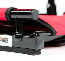 StadiumChair Gamechanger bleacher seat black back lean supports natural posture