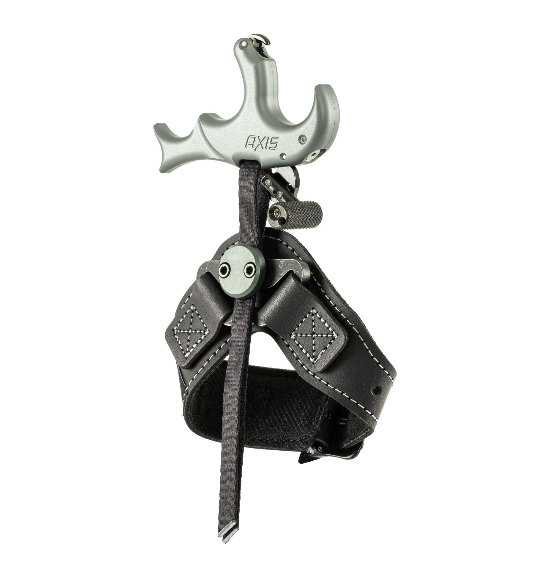 Stan Axis Release wrist strap detail features comfortable leather and adjustable fit