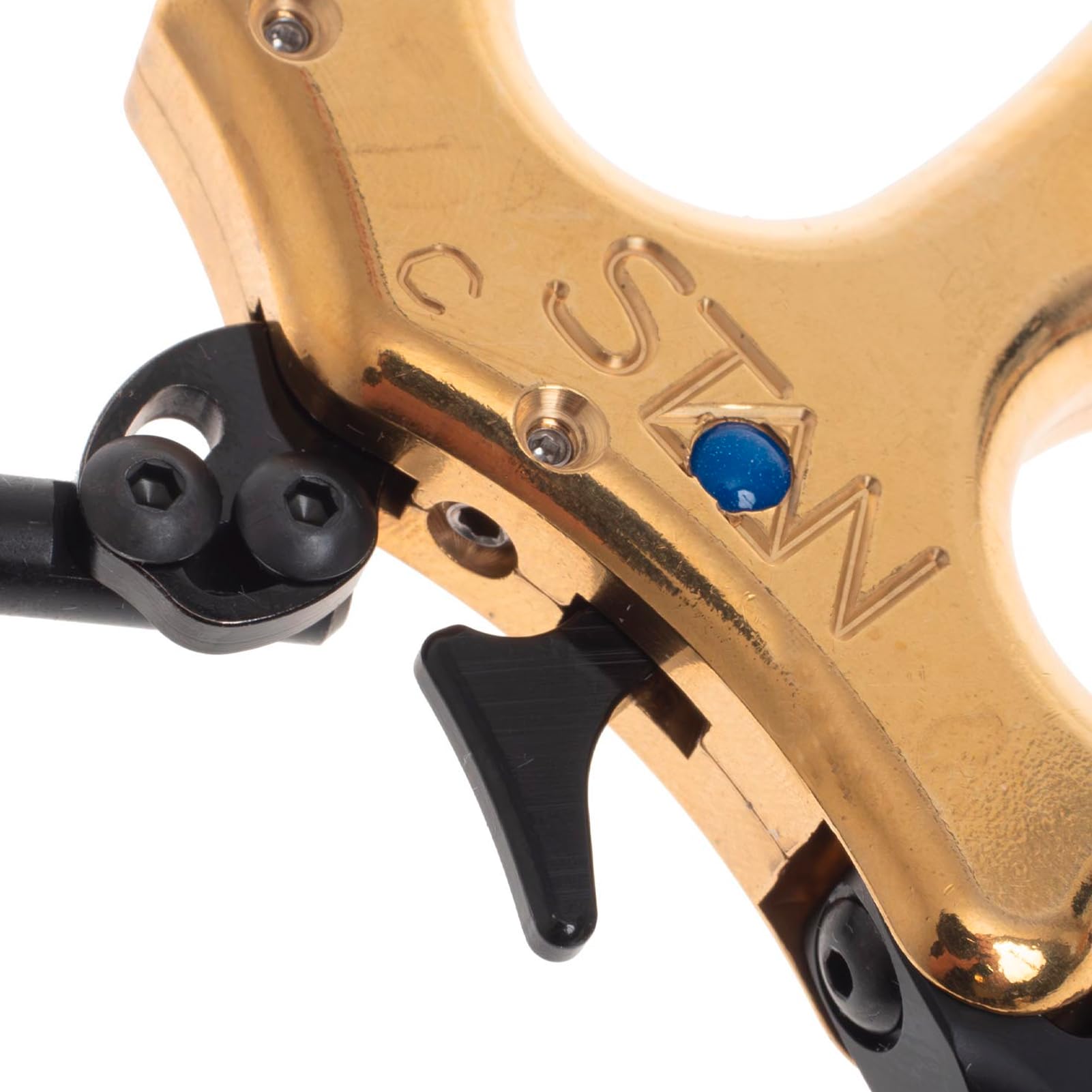 Stan OnneX in-use image shows 4-finger setup for secure, confident hunting shots