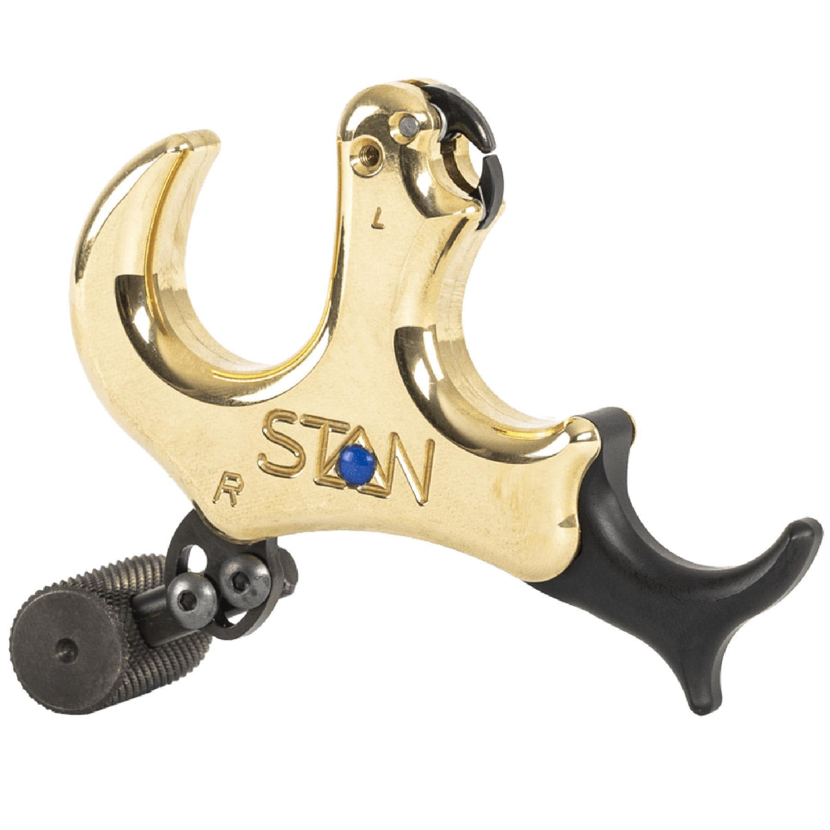 Stan OnneX Resistance 3-finger grip improves shot consistency and control during practice.