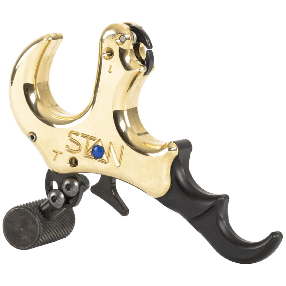 Stan OnneX open hook with loop retention secures the D-loop between shots.