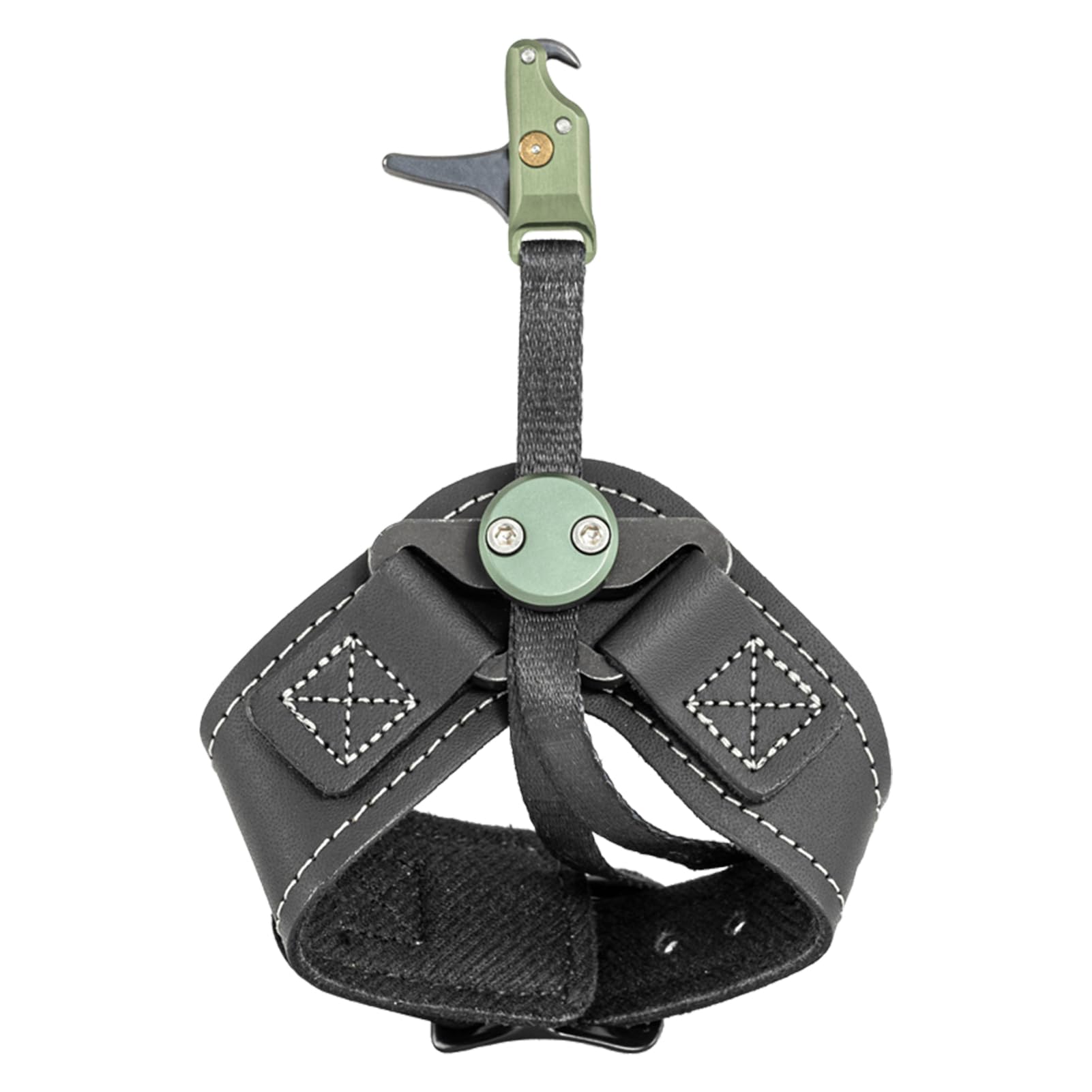 Stan SoleX clicker release in hand shows crisp trigger control for precise shots.