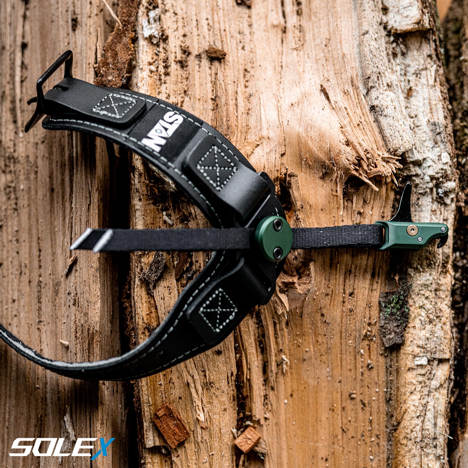Stan SoleX DLC-coated 440C stainless steel components maximize field durability.