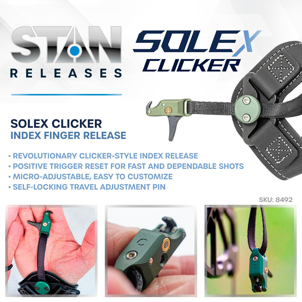 Stan SoleX single sear trigger captured for an ultra-crisp, resettable shot.