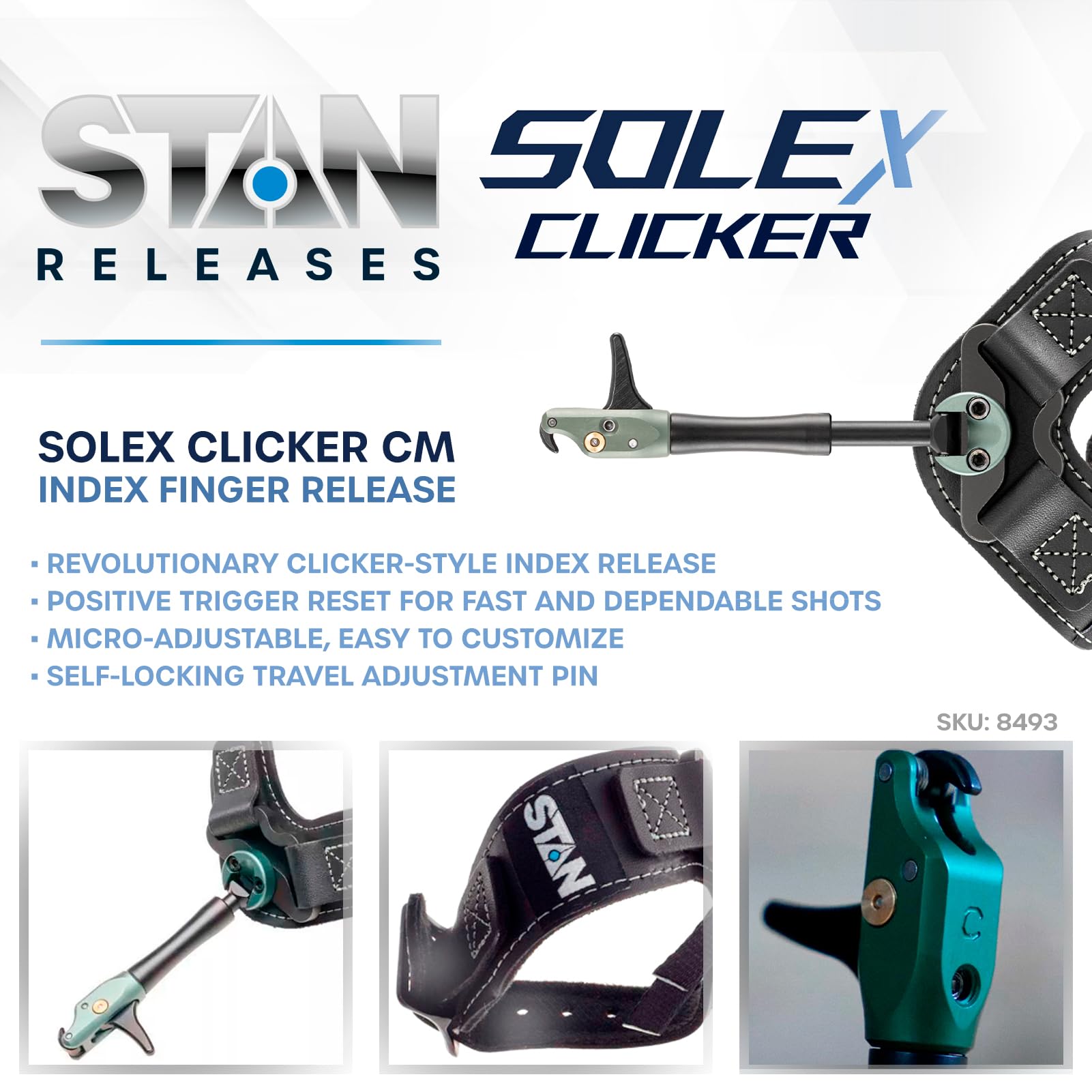 Micro-adjust travel, tension, and length customize your Stan SoleX fit.