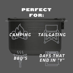 Stanley Adventure all-in-one 2-bowl cook set bowls: two 20oz bowls ready for meals on the move.