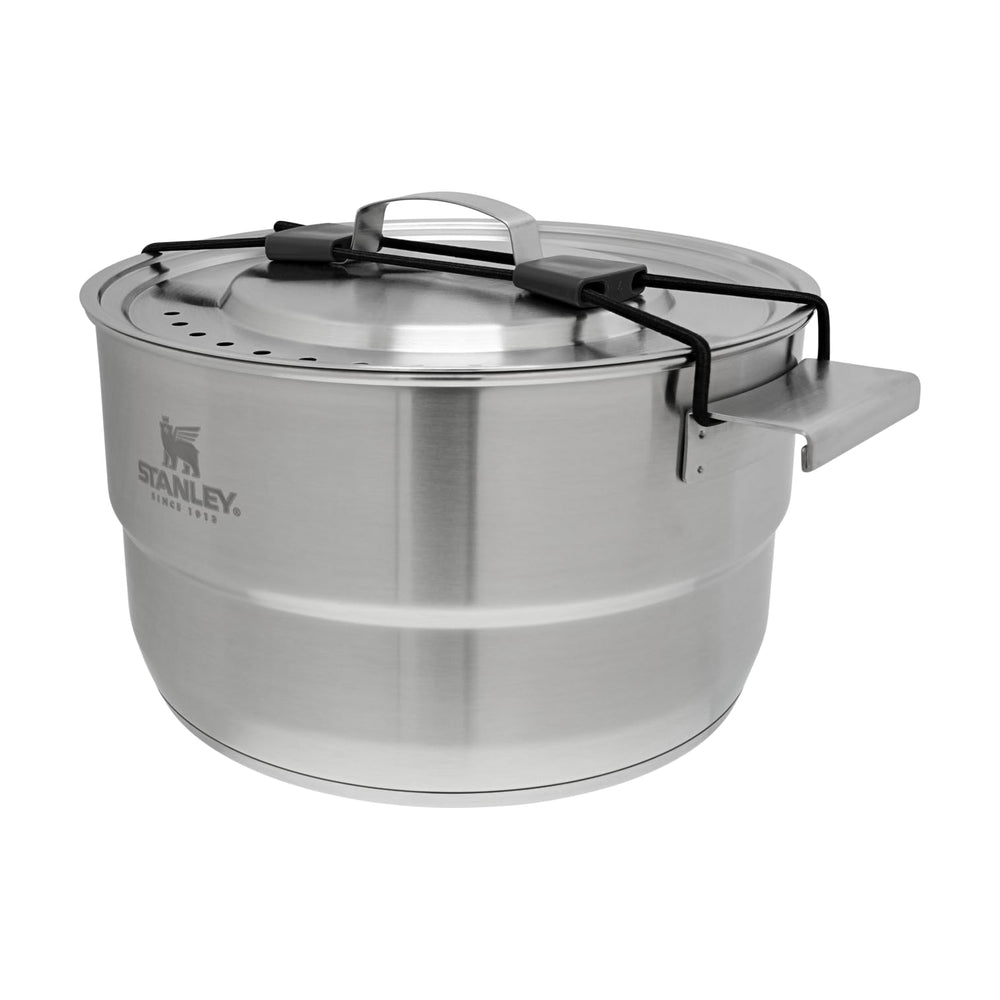 Stanley Adventure 8.5-in frying pan sears edges evenly.