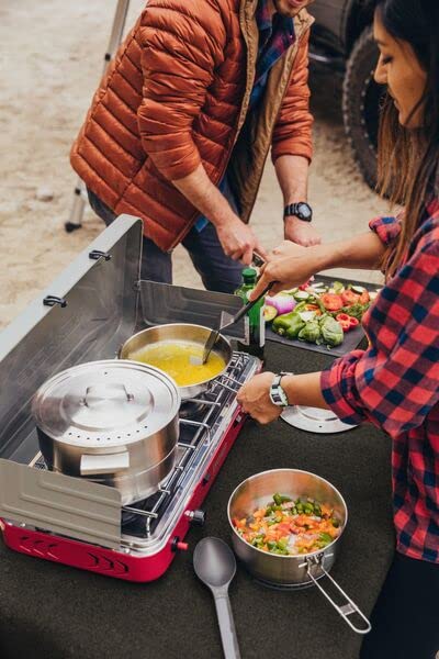 Stanley Adventure nestable cook set saves space for gear.