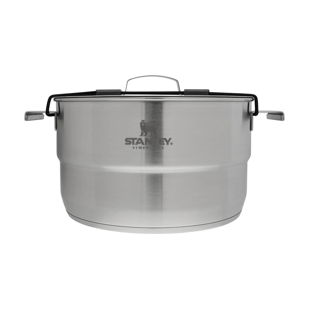 Stanley Adventure 1.9 Qt saucepan ready for camp simmering sauces.
