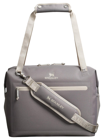 Stanley All Day Julienne Max soft cooler bag with hinged top keeps contents accessible and cool
