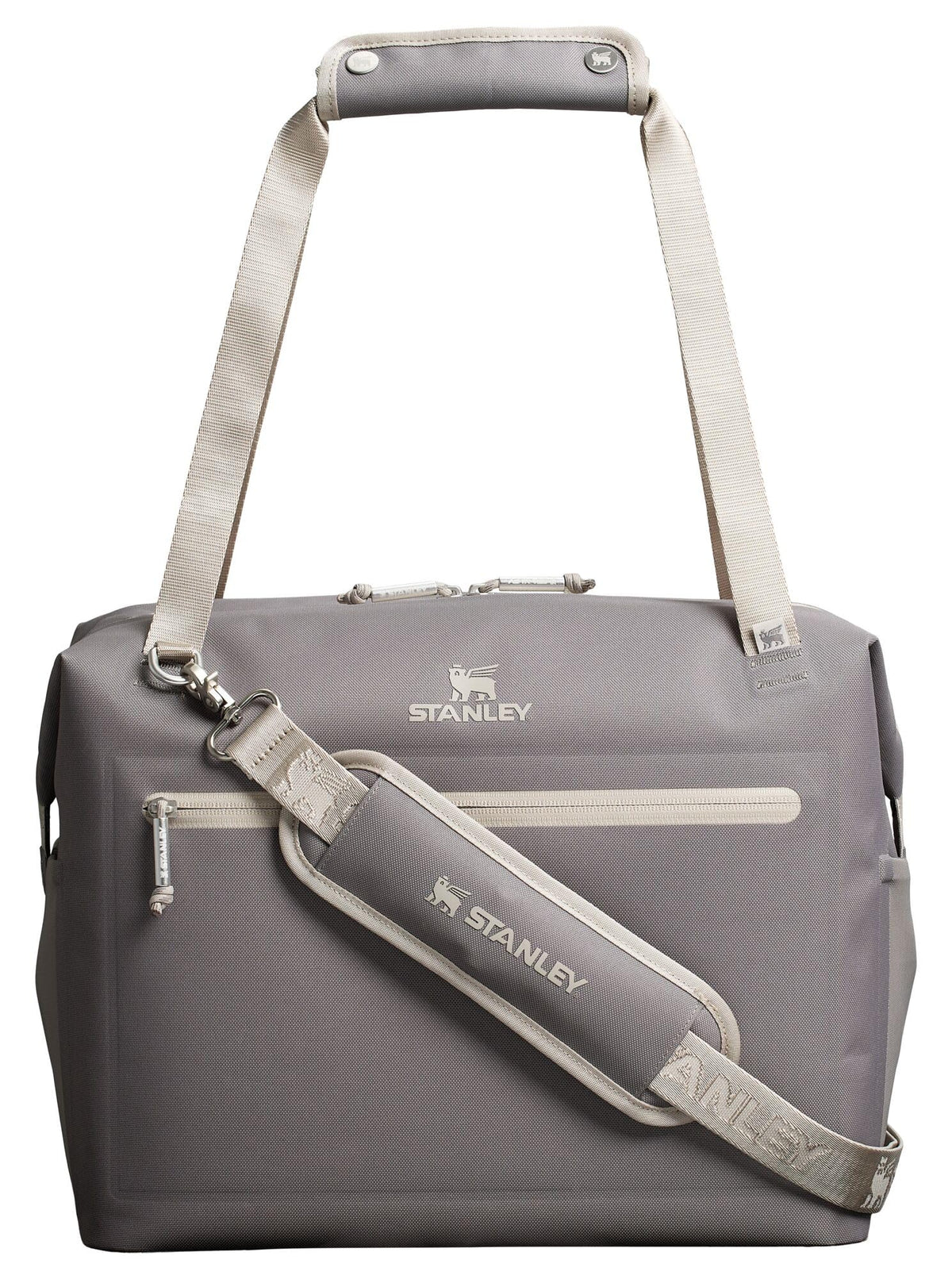 Stanley All Day Julienne Max soft cooler bag with hinged top keeps contents accessible and cool