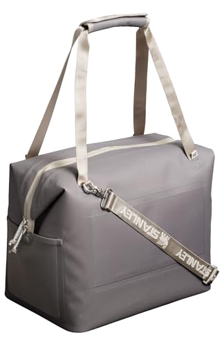 Patterned liner on Stanley cooler bag adds playful style for picnics