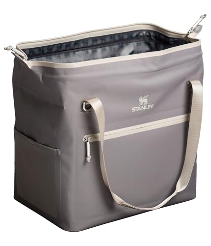 Stanley All Day Julienne Max cooler bag shows detachable shoulder strap for hands-free transport