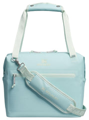 STANLEY All Day Julienne Midi Cooler seafoam top view showing spacious 20-can capacity for outdoor picnics