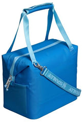 STANLEY All Day Julienne Midi Soft Cooler Azure open hinged top for easy lunch packing and access
