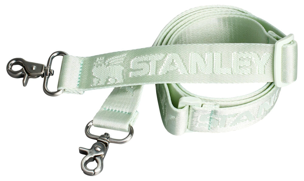 STANLEY All Day Julienne Mini Cooler seafoam detachable strap for shoulder carry on trips.