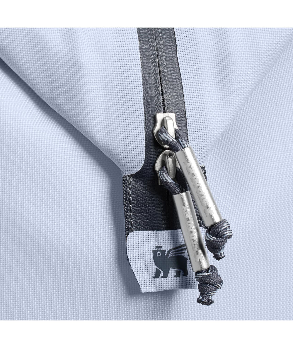 Stanley All Day Julienne Mini Cooler detachable shoulder strap allows hands-free carrying.