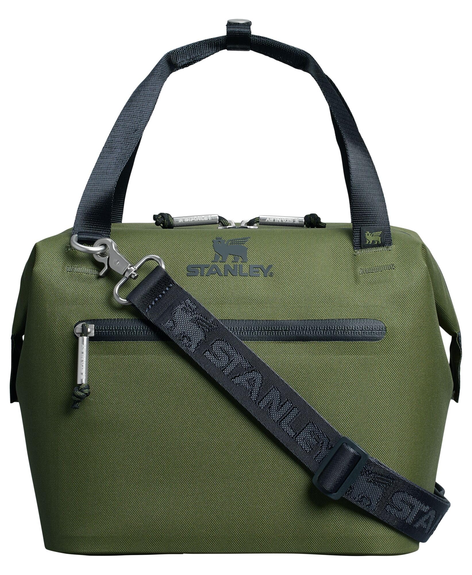 STANLEY All Day Julienne Mini Soft Cooler top view highlights compact 10-can capacity for outings