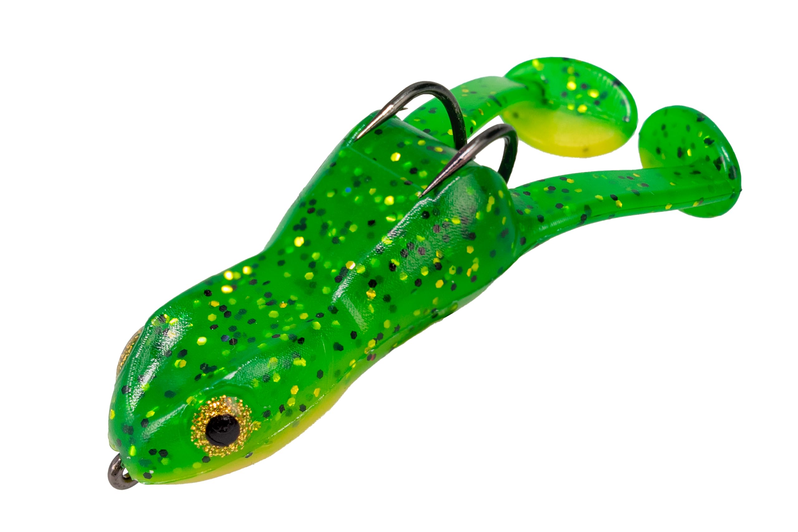 Stanley Ribbit Top Toad, 2-pack rigged spring frog, ideal for topwater freshwater fishing