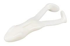 Stanley tigs SRF-100 Baby Ribbit Frog in white, topwater lure ideal for weedless bass fishing