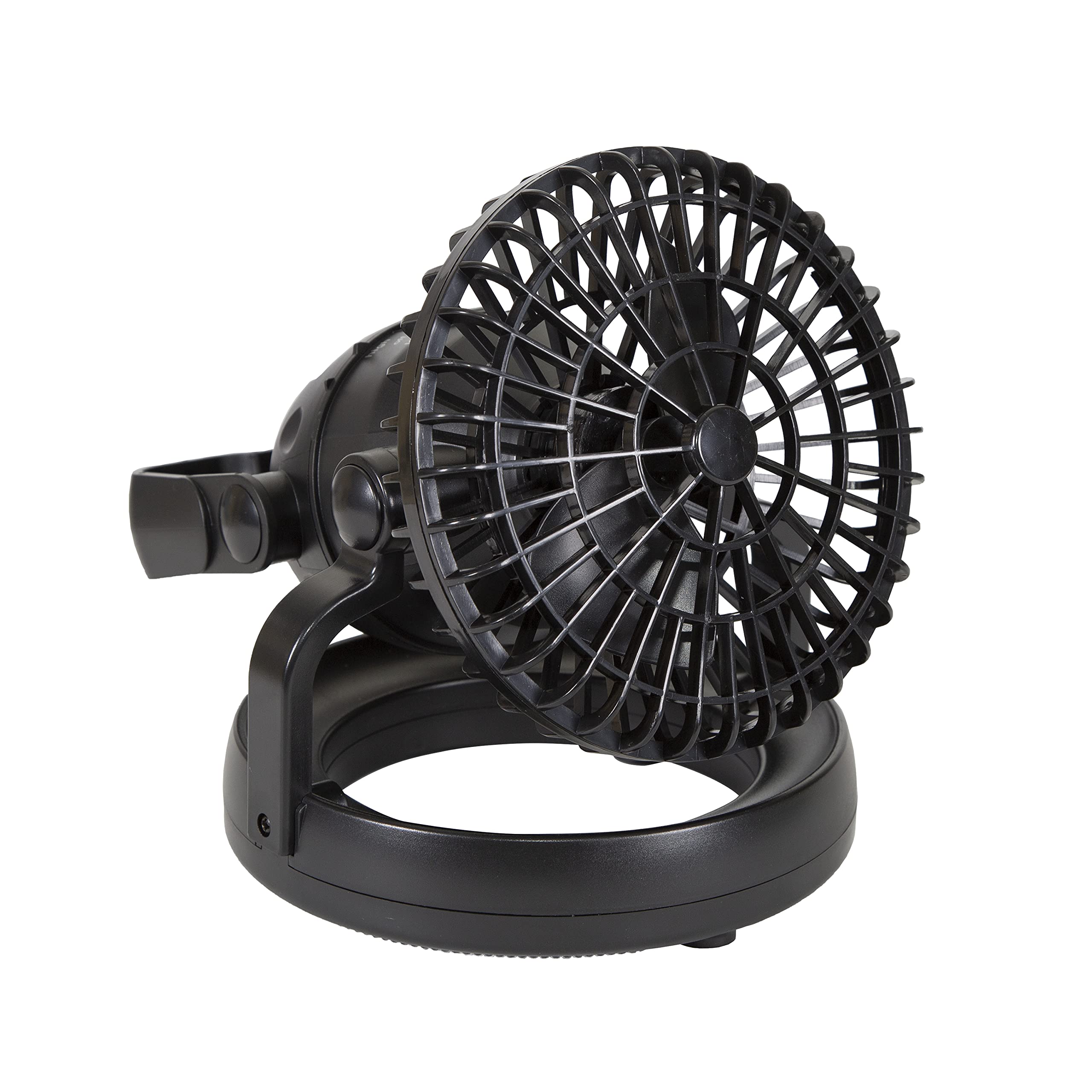 Stansport 450 lantern with fan side profile, lightweight camping gear