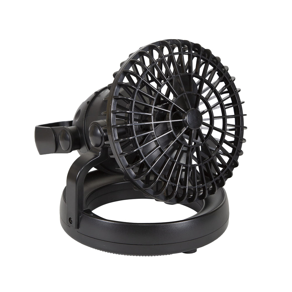 Stansport 450 lantern with fan side profile, lightweight camping gear