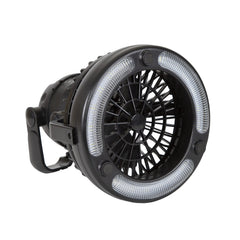 Stansport 450 lantern with fan top view, compact design for storage