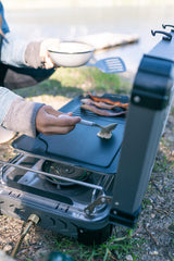 Stansport griddle pancakes cook evenly and brown attractively.