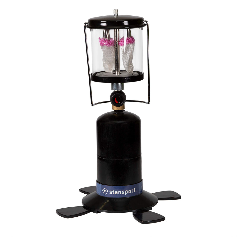Stansport heat-resistant glass lantern globe protects mantles